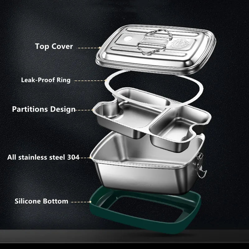 High Quality Stainless Steel Lunch Box