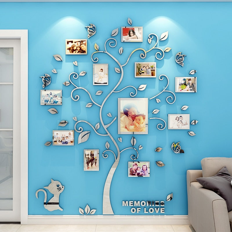 3D Acrylic Wall Stickers