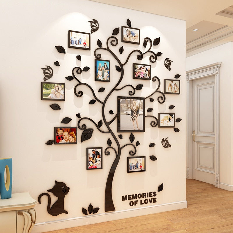 3D Acrylic Wall Stickers