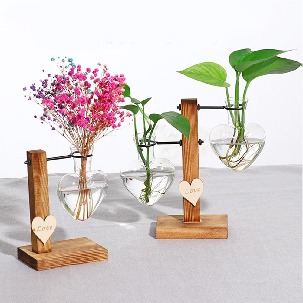 Multi Shapes Glass Flower Vases