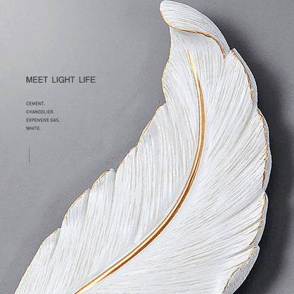 Luxury Feather LED Wall Lamp