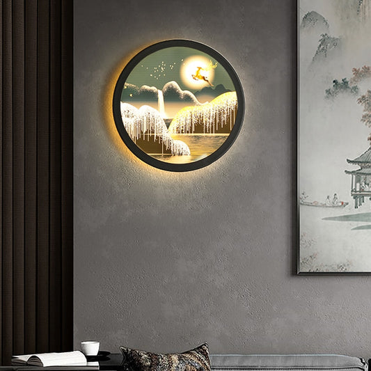 Decorative Round LED wall lamps