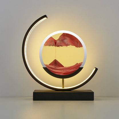 LED Hourglass Night Light