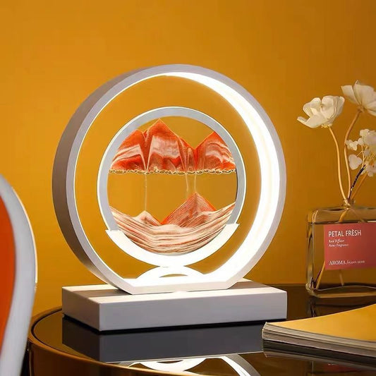 LED Hourglass Night Light