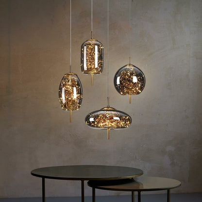 Luxury Glass Stone Chandelier