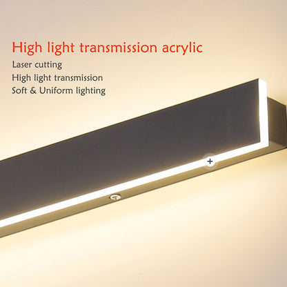 LED Modern Waterproof Outdoor Long Wall Light