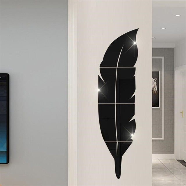 3D  Wall Sticker Mirror