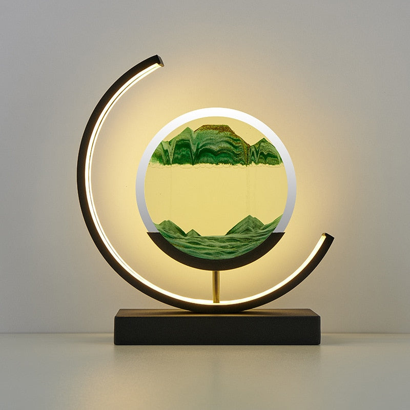 LED Hourglass Night Light