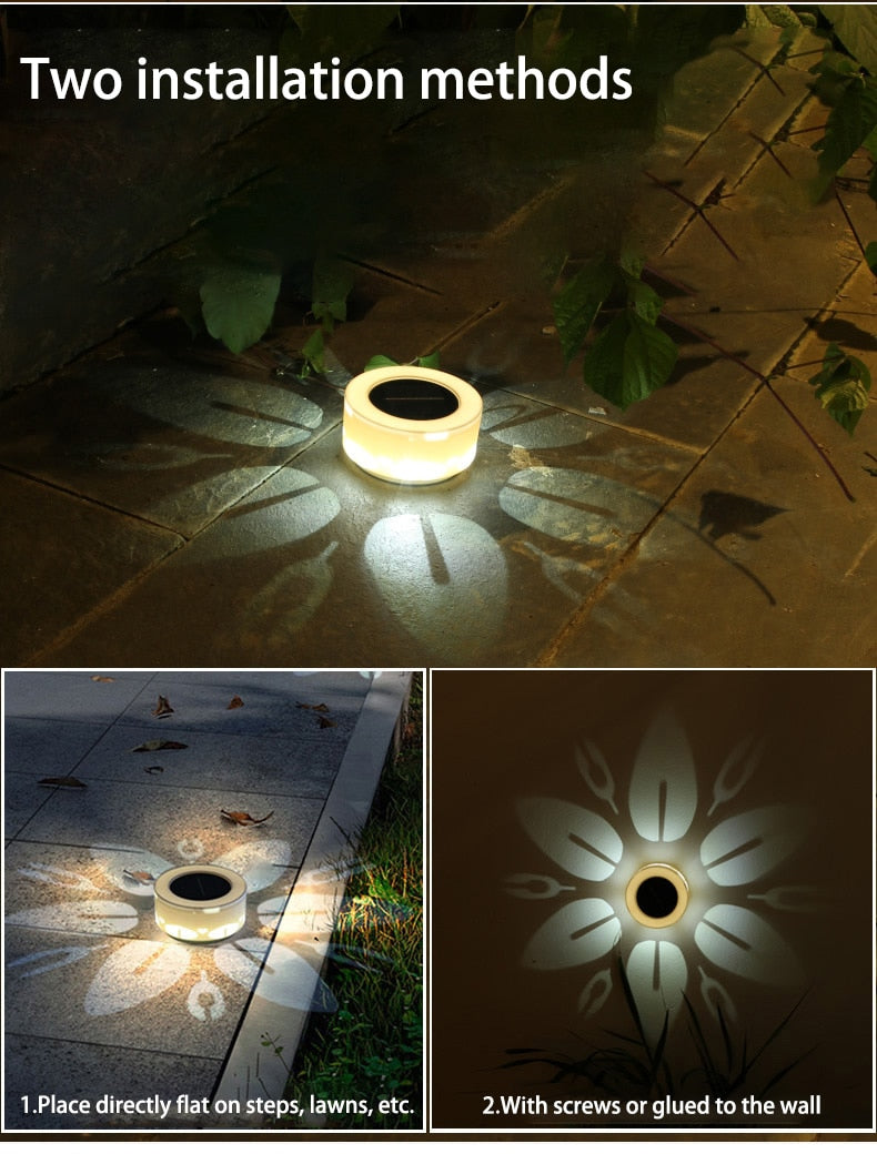 LED Waterproof Wall Solar Lamp