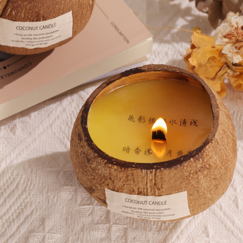 Natural Coconut Scented Candle