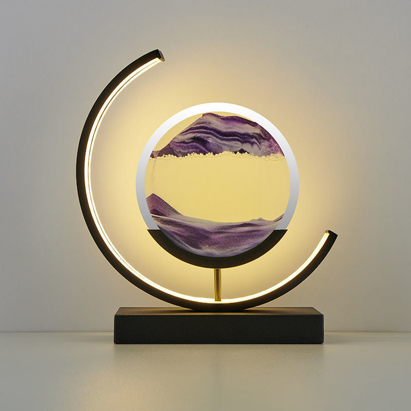 LED Hourglass Night Light